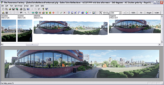 The Panorama Factory Screenshot